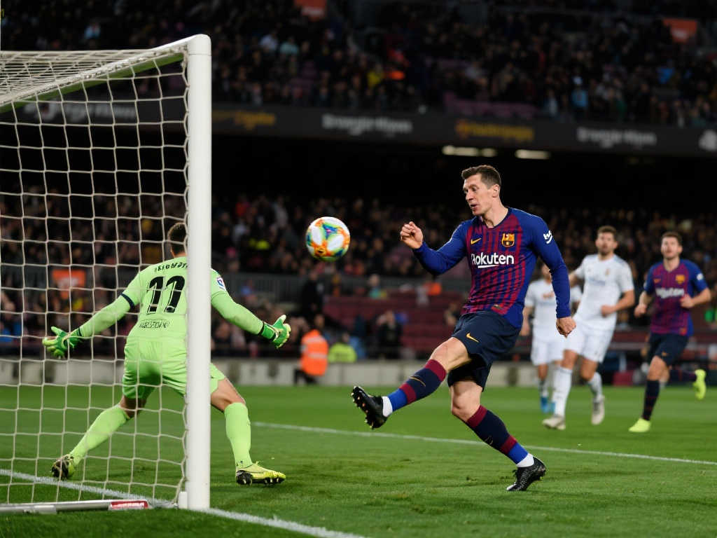 【西甲】莱万下半场建功 巴萨1-0小胜阿拉维斯 【西甲】莱万下半场建功 巴萨1-0小胜阿拉维斯